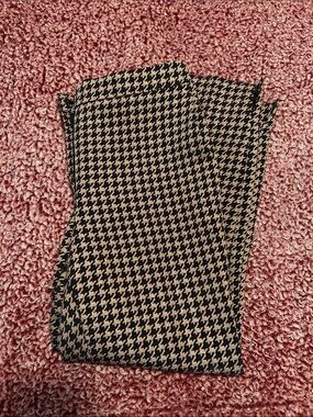 Ann Taylor Houndstooth Dress Pants- Pink and Blue